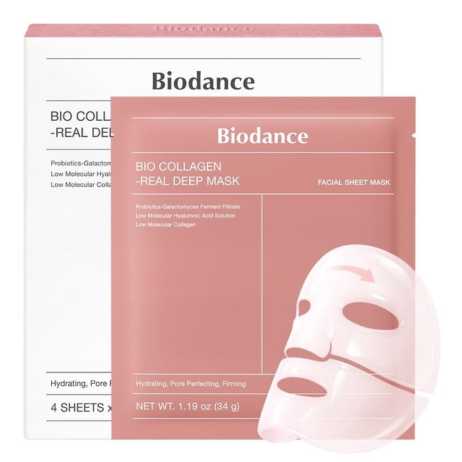 Bio Collagen-Real Deep Mask 1Box (1Box (34g*4ea))