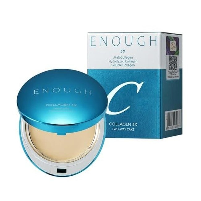 Collagen 3X Moisture Two-way Cake SPF28 PA++ #21N (13g (+13g))